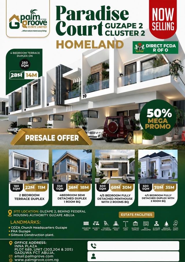 Land in Federal housing authority, Abuja